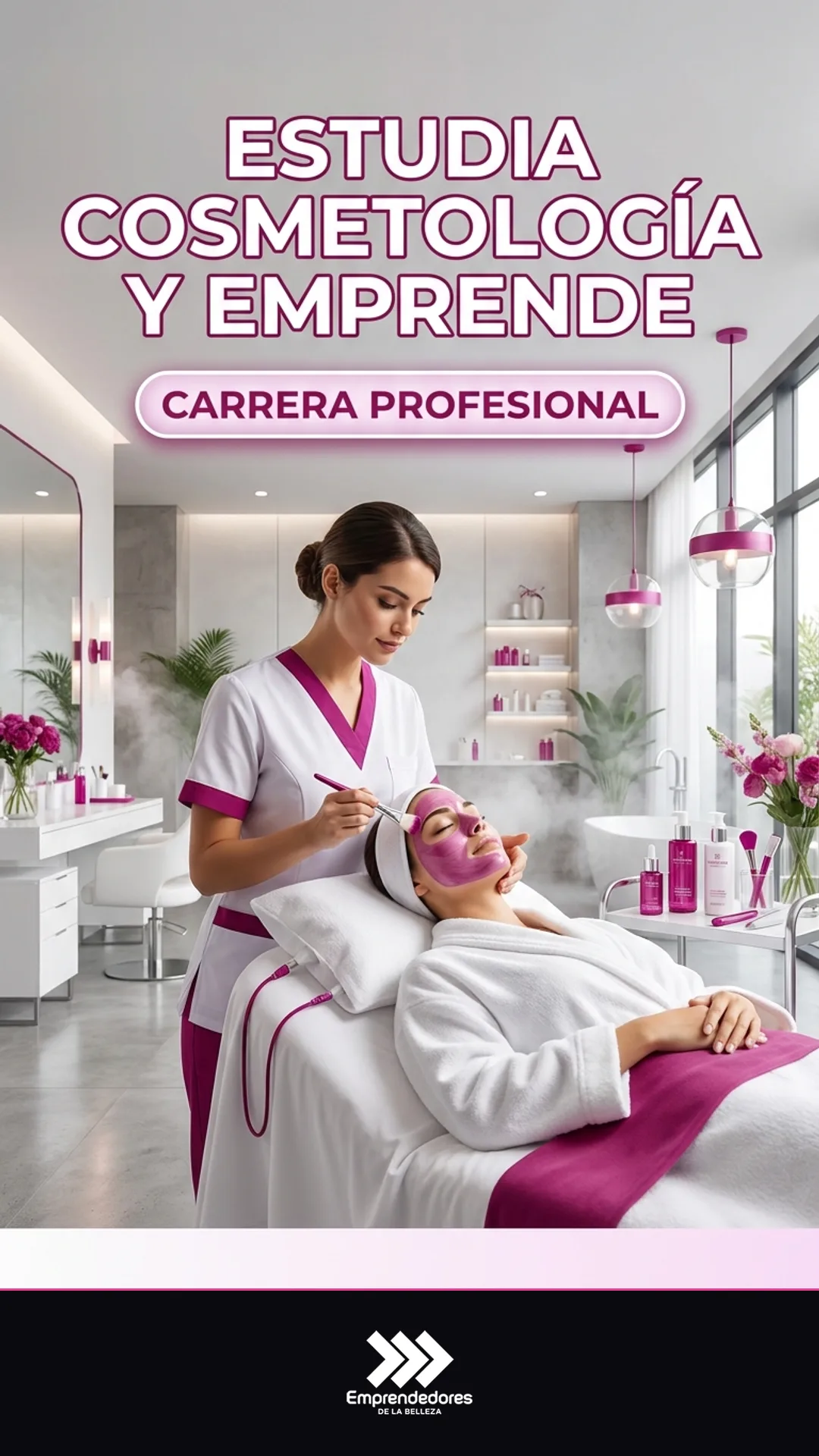 Historia Emprendedores — Estudia cosmetología y emprende